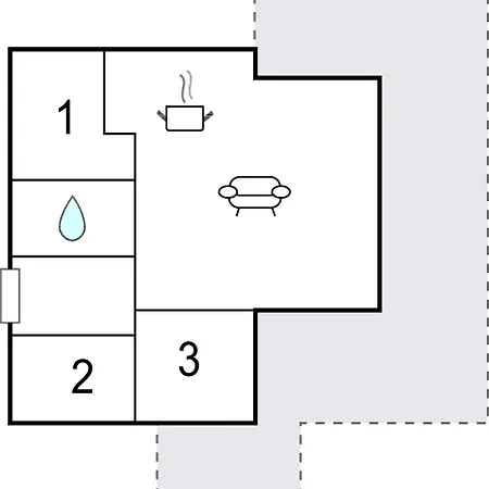 3 Bedroom Lovely In Aakirkeby